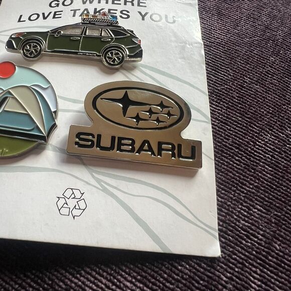 Subaru Outback Limited Edition Enamel Pin Set - Picture 9 of 10
